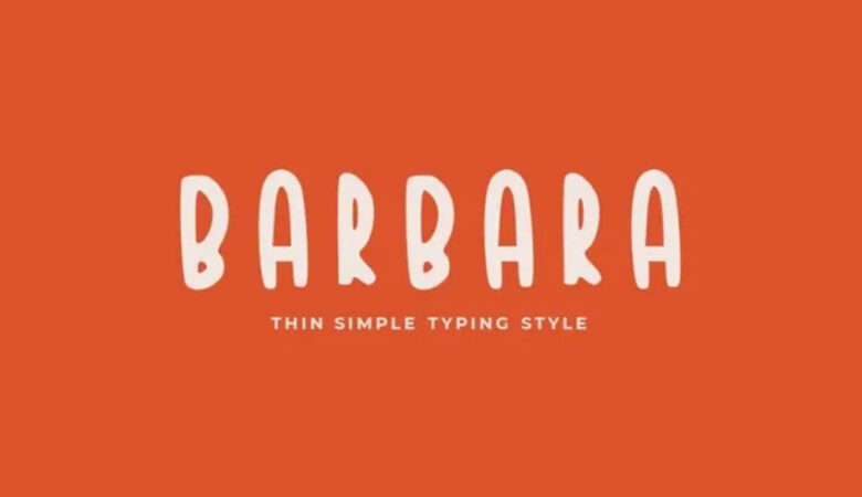 Barbara Fun Font