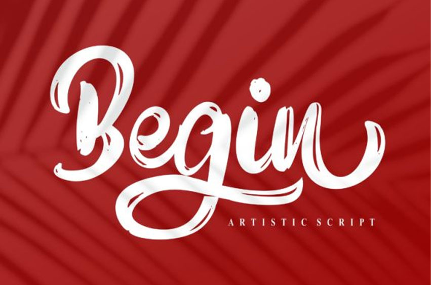 Begin Font
