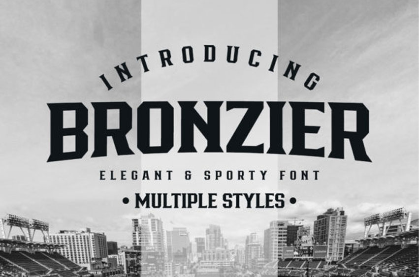 Bronzier Font