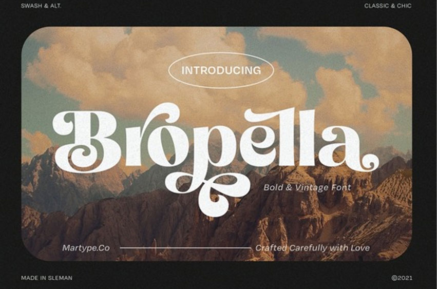 Bropella Font