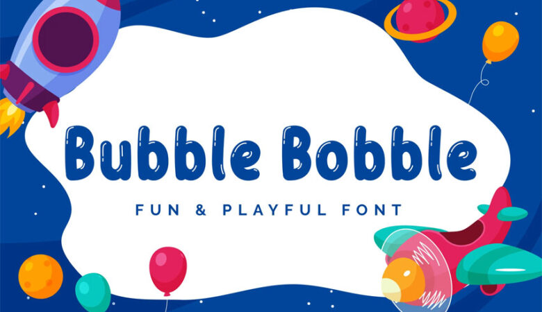 Bubble Bobble Font