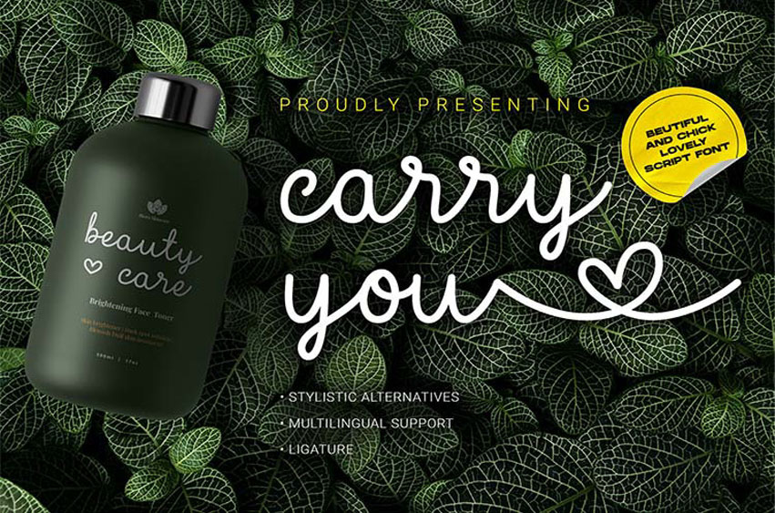 Carry You Font