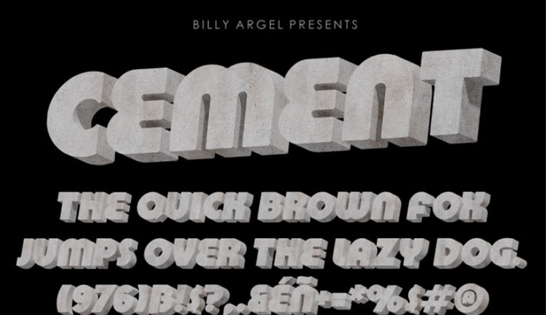 Cement Ext Bd Font