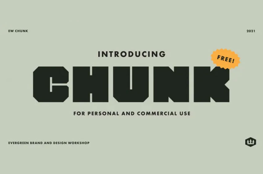 Chunk Font
