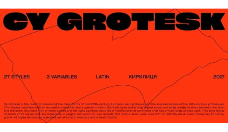 Cy Grotesk Font