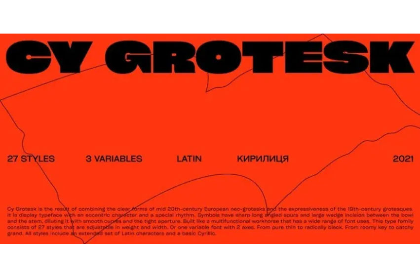 Cy Grotesk Font