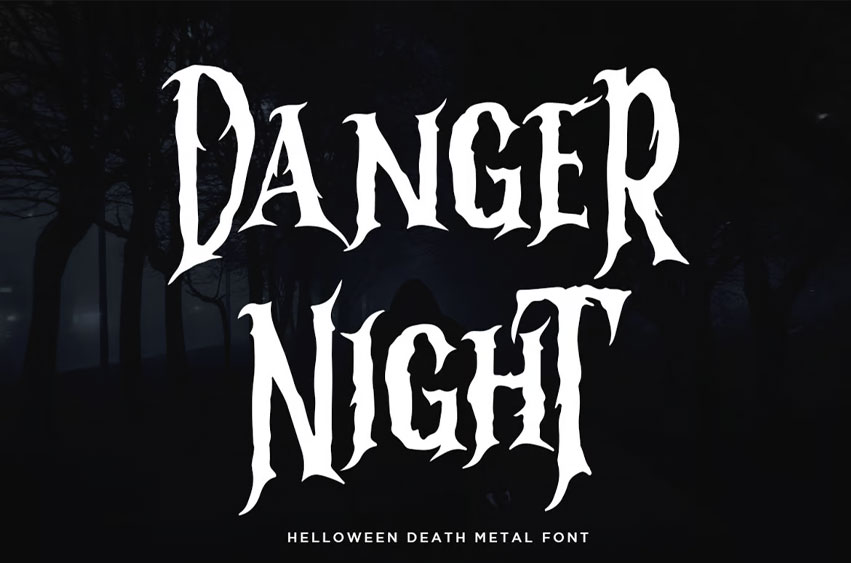 Danger Night Font