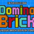 Domino Brick Font