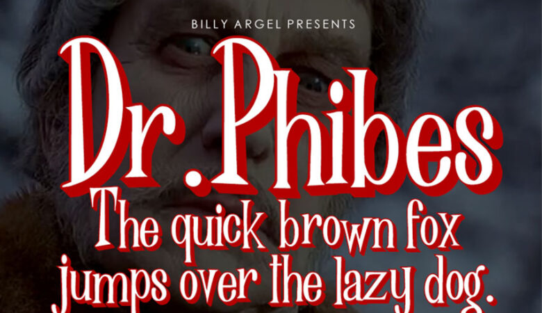 Dr Phibes Font