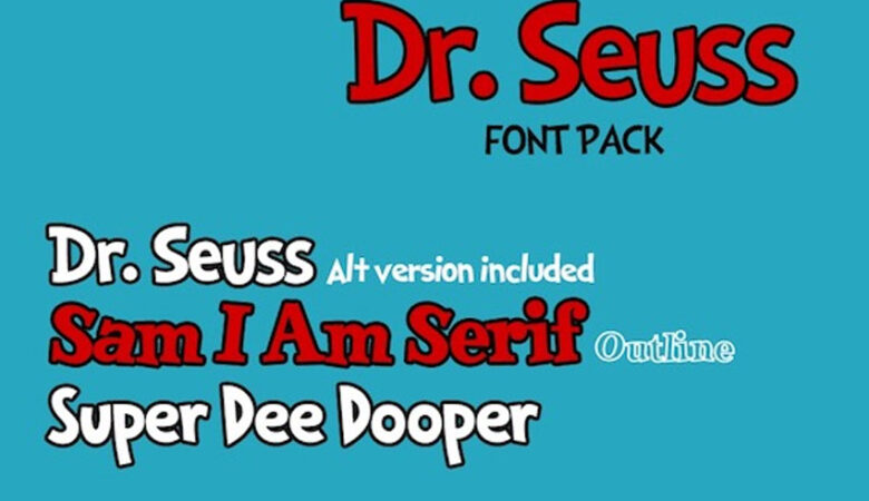 Dr Seuss Font