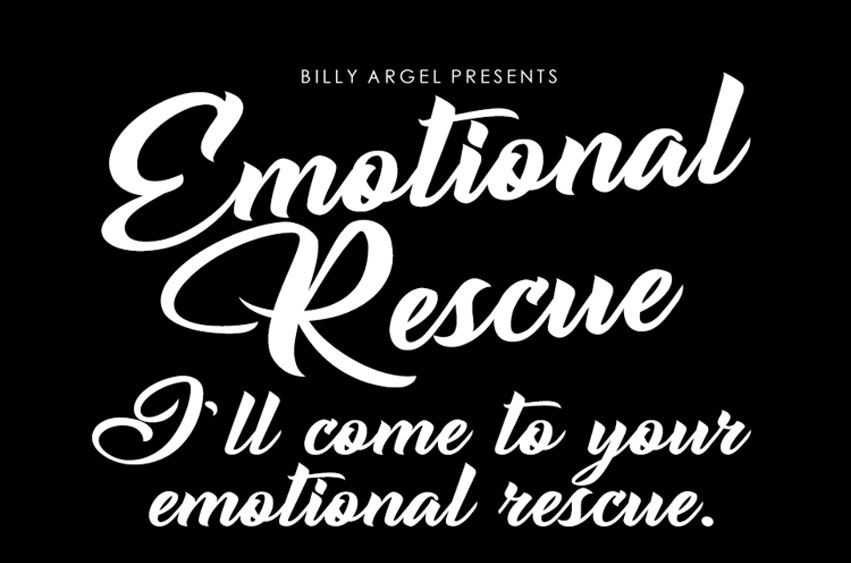 Emotional Rescue Font