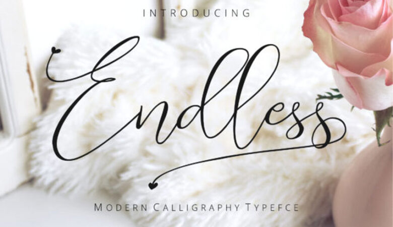 Endless Script Font