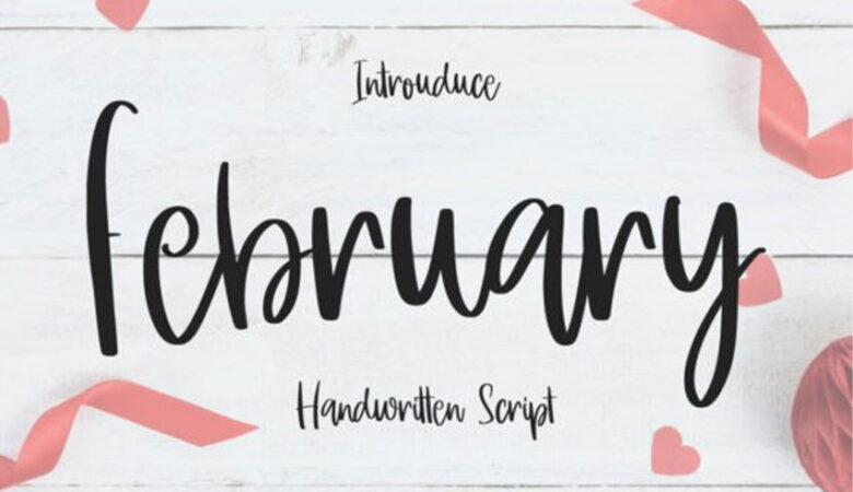 February Handwritten Font