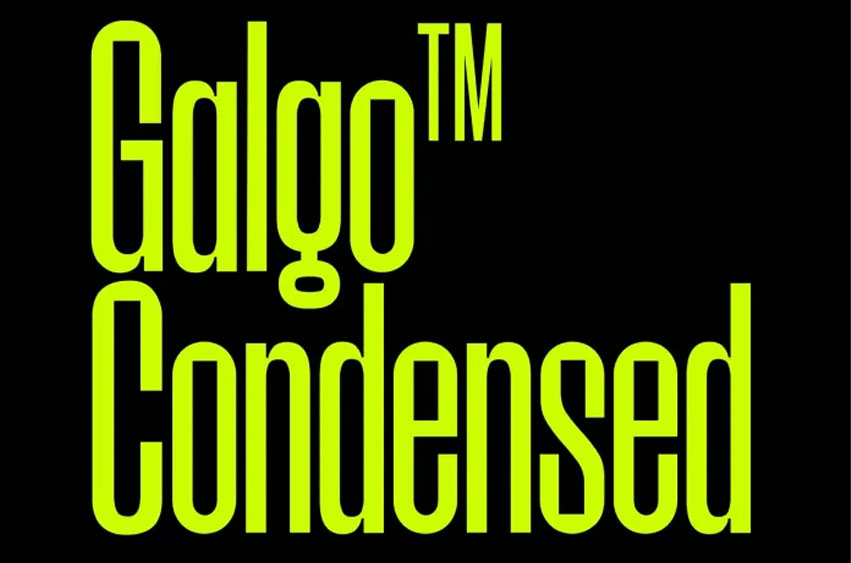 Galgo Condensed Font