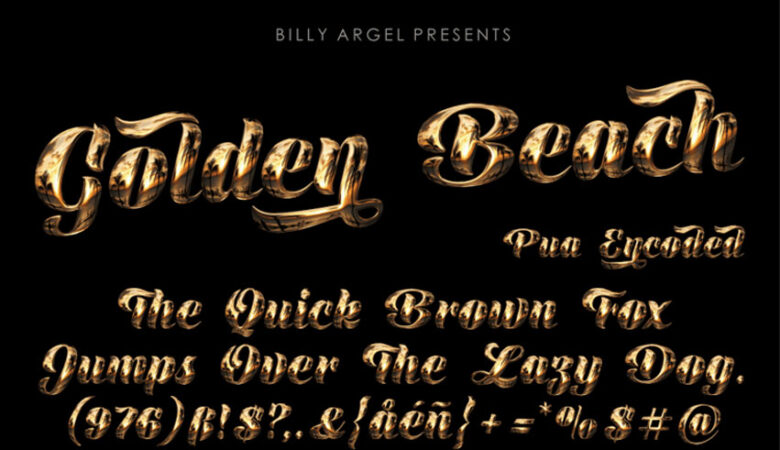 Golden Beach Font