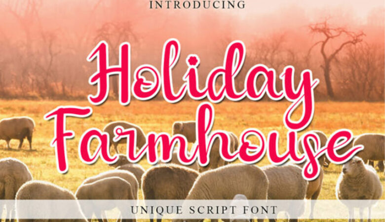 Holiday Farmhouse Font