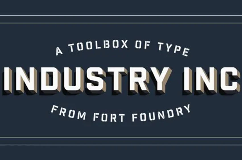 Industry Inc Font