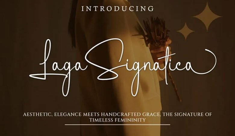 Laga Signatica Font