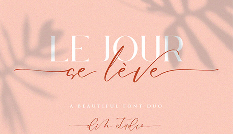 Le Jour Script Font