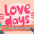 Love Days Font