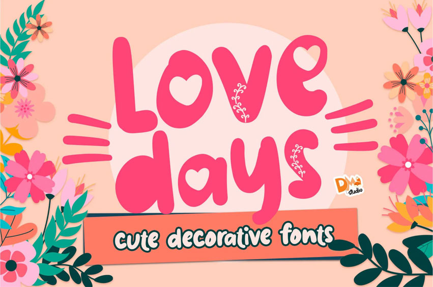 Love Days Font