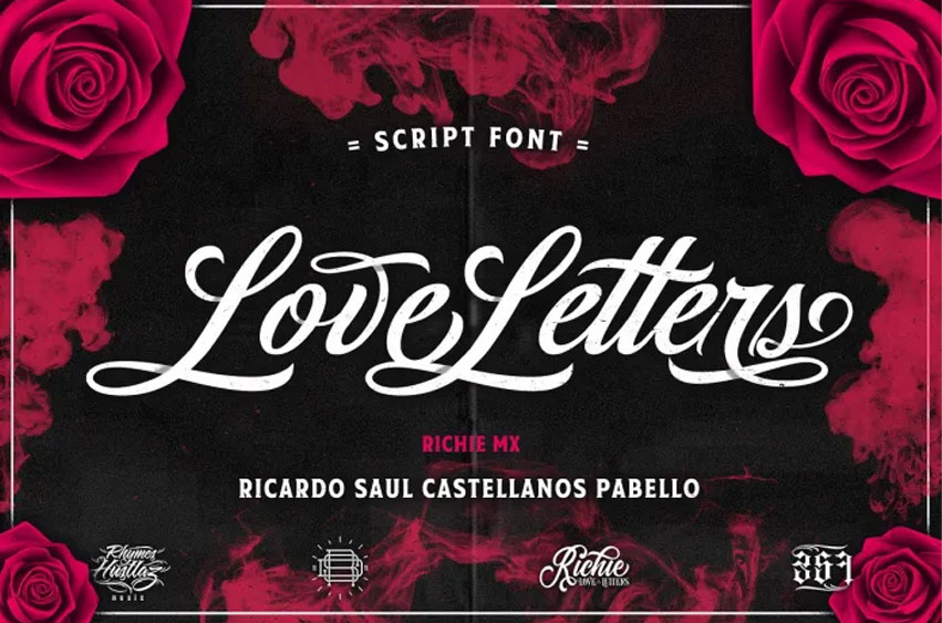 Love Letters Font