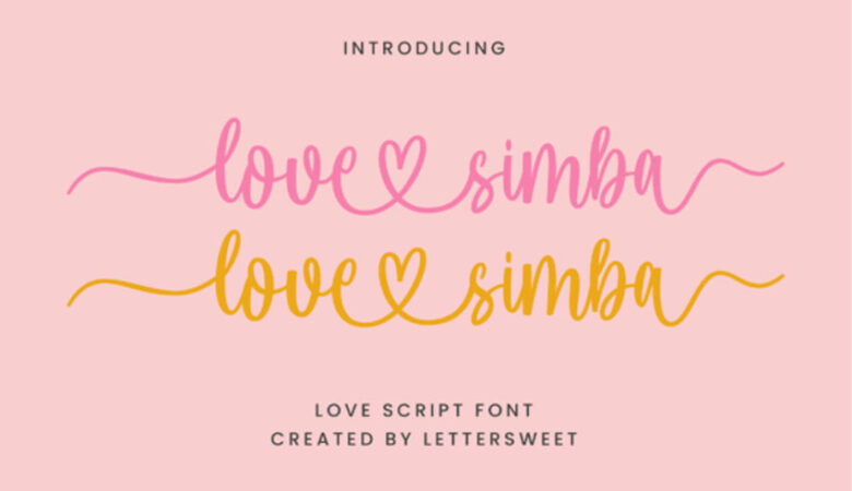 Love Simba Font