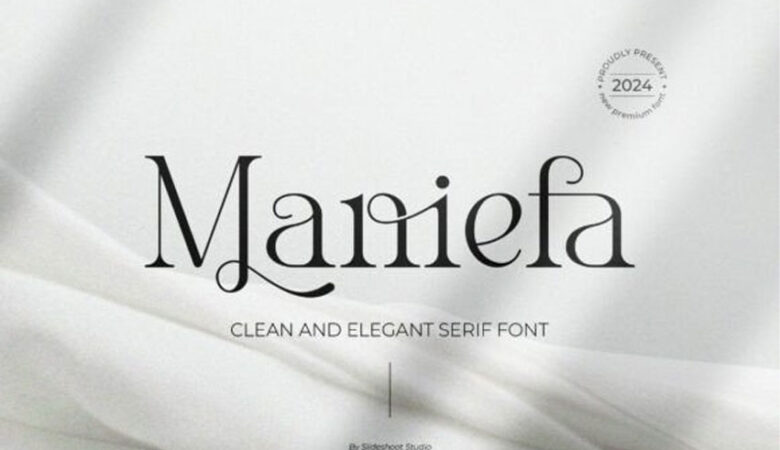 Maniefa Font