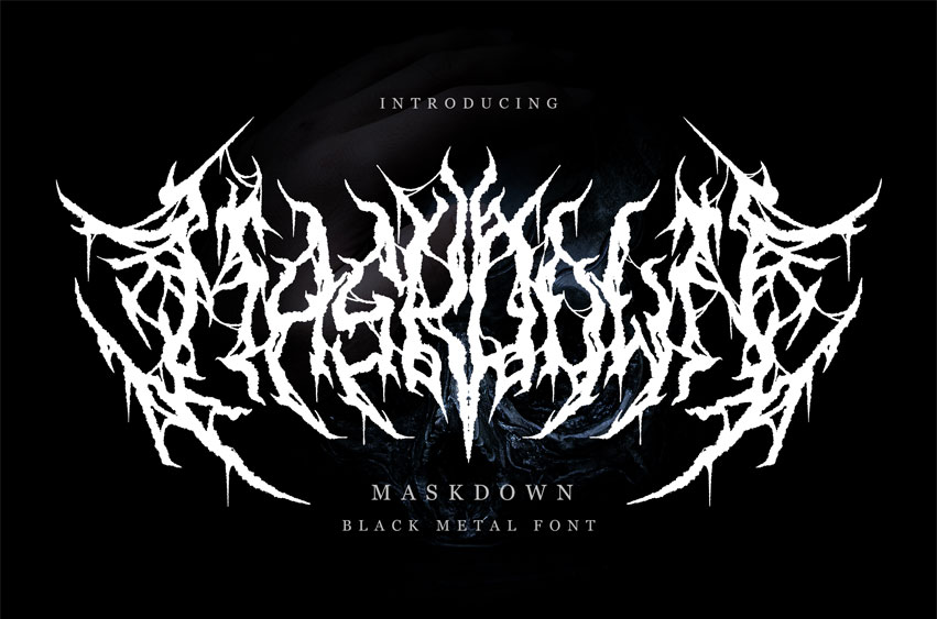 Maskdown Font