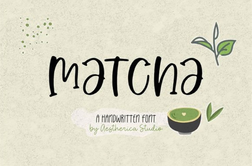 Matcha Font