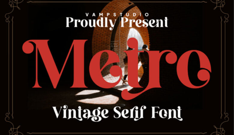 Metro Font