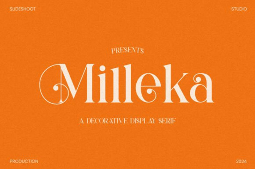 Milleka Font