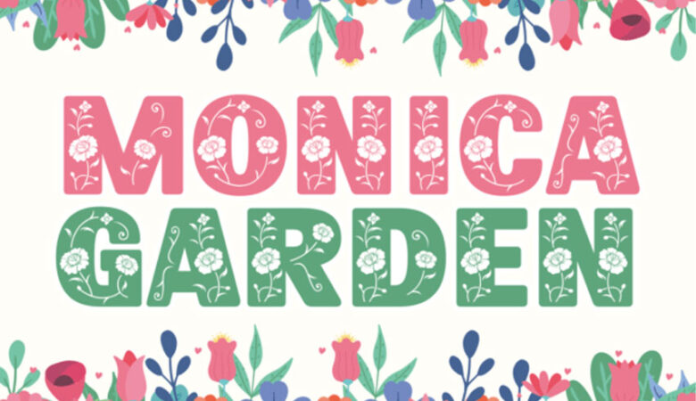 Monica Garden Font