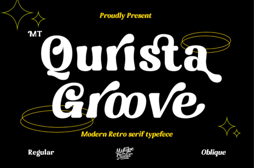 Mt Qurista Groove Font