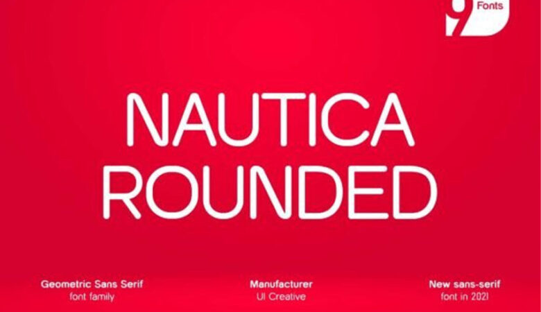 Nautica Rounded Font