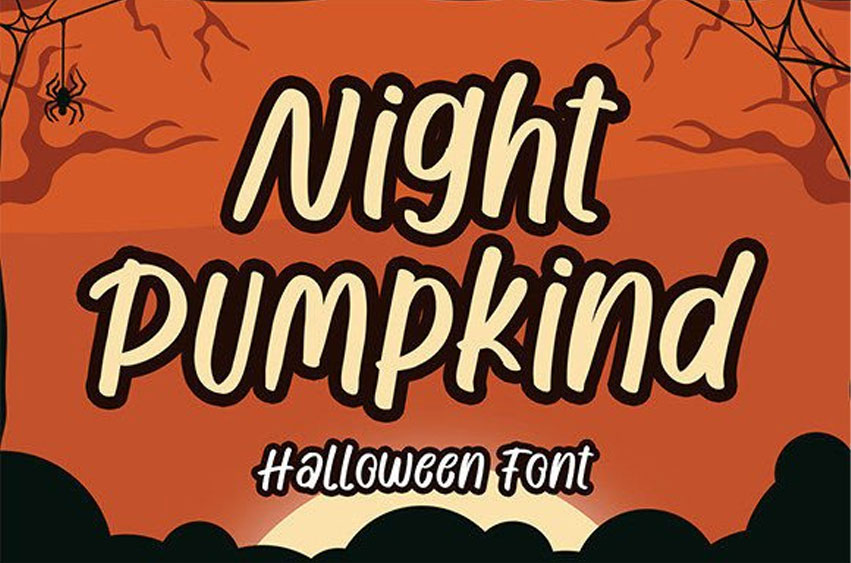 Night Pumpkind Font