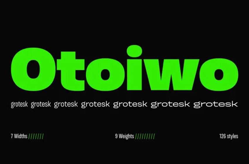 Otoiwo Grotesk Font