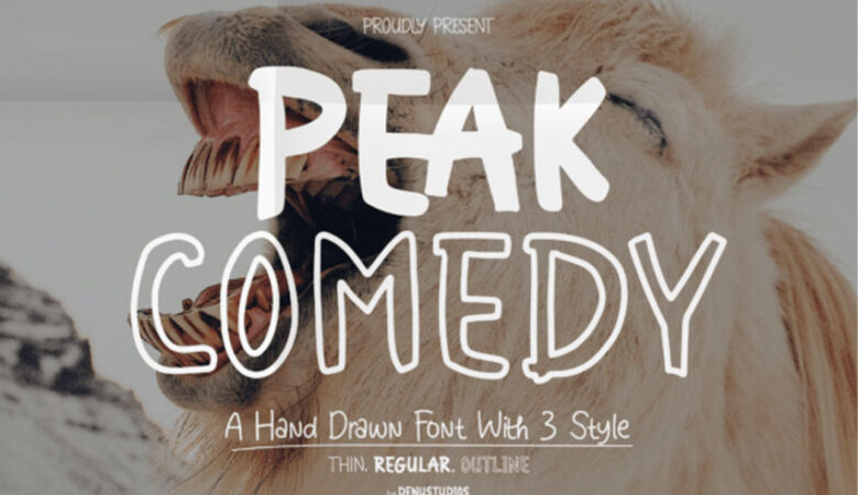 Peak Comedy Font