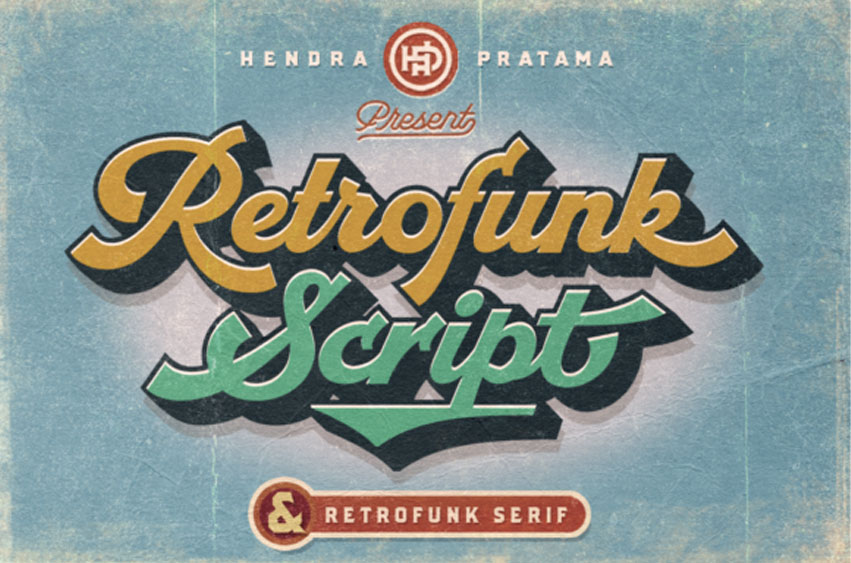 Retrofunk Font