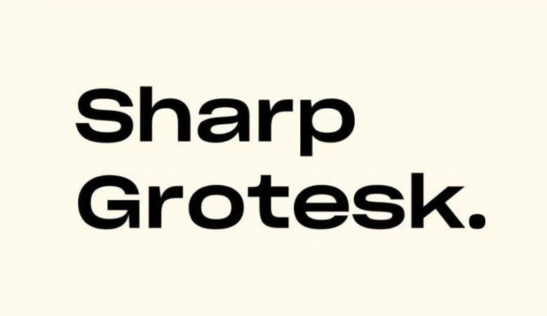 Sharp Grotesk Font