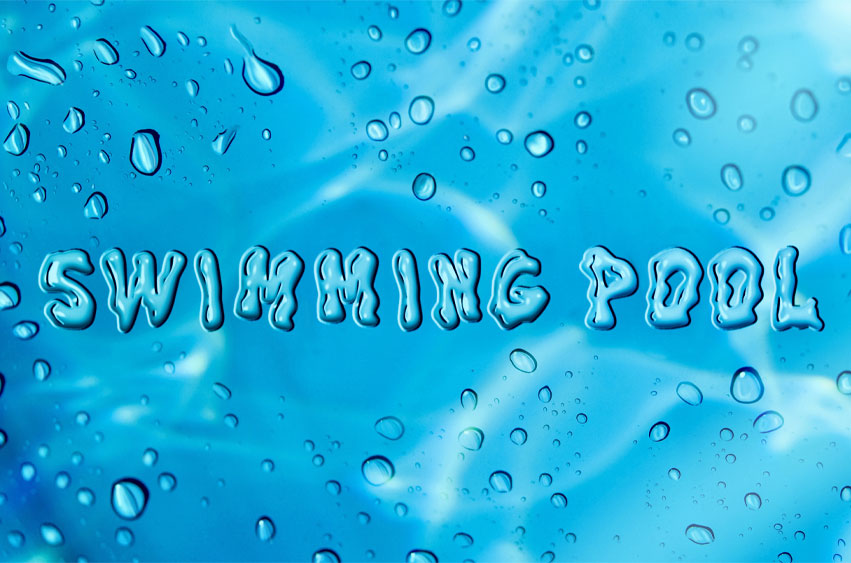 Swimming Pool Font