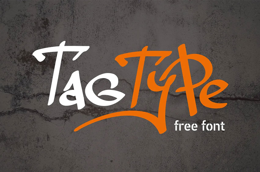 Tag Type Font