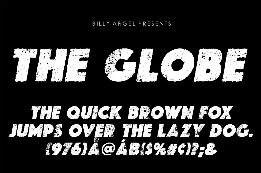 The Globe Font