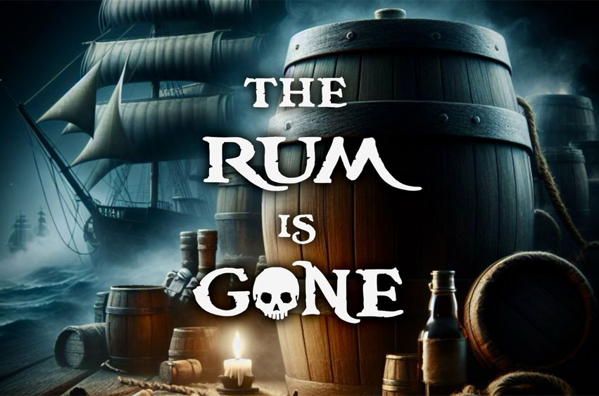 The Rum Is Gone Font