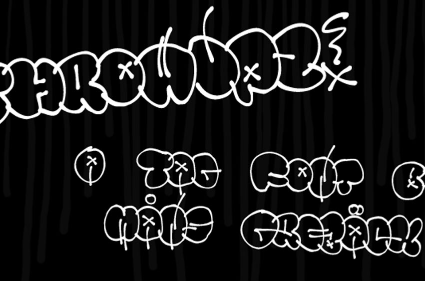 Throwupz Font