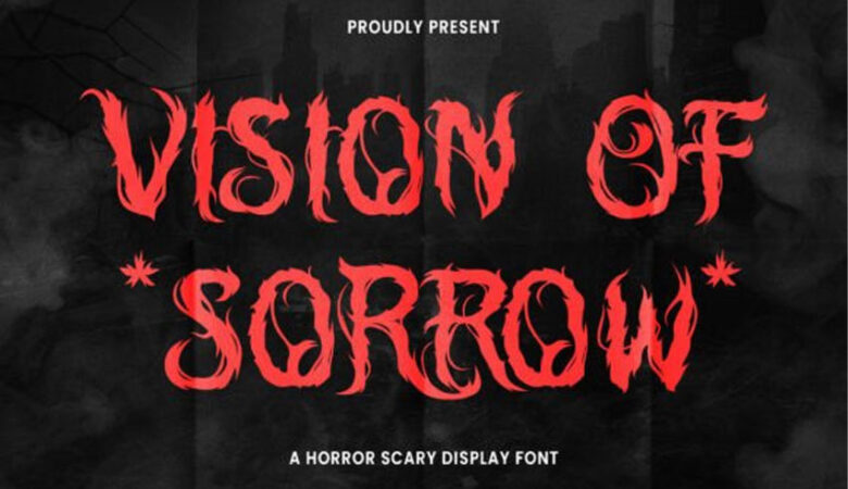 Vision of Sorrow Font