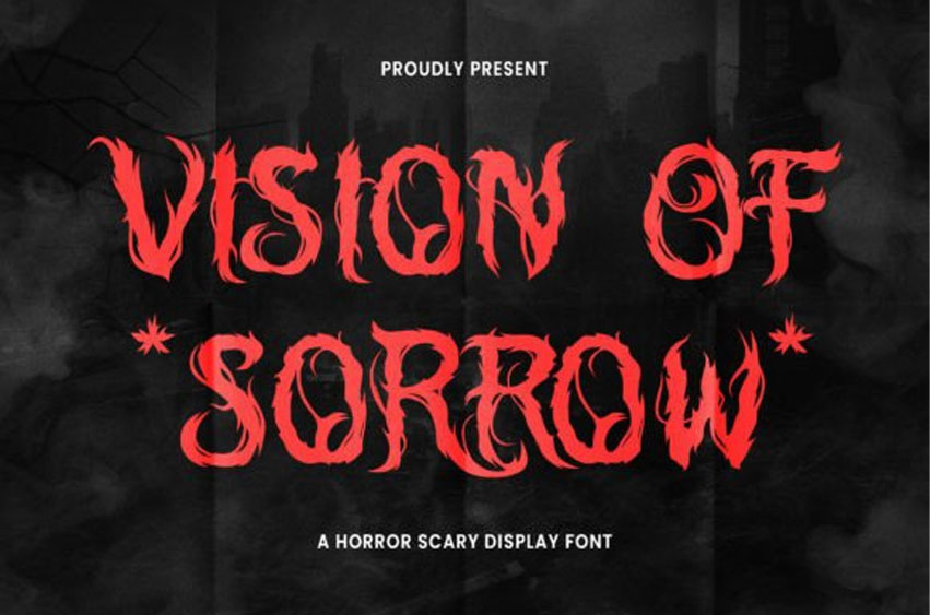 Vision of Sorrow Font