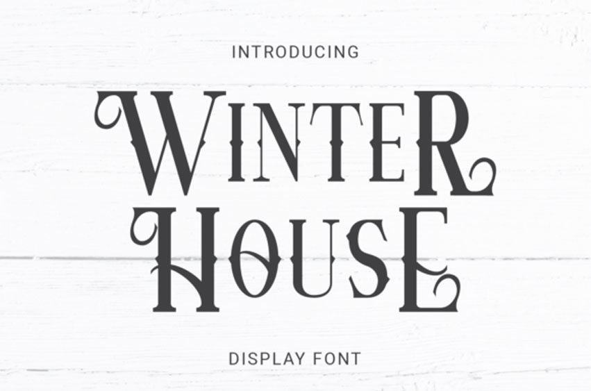 Winter House Font