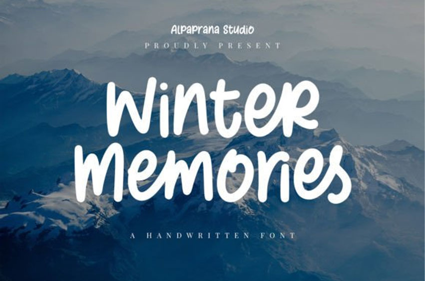 Winter Memories Font