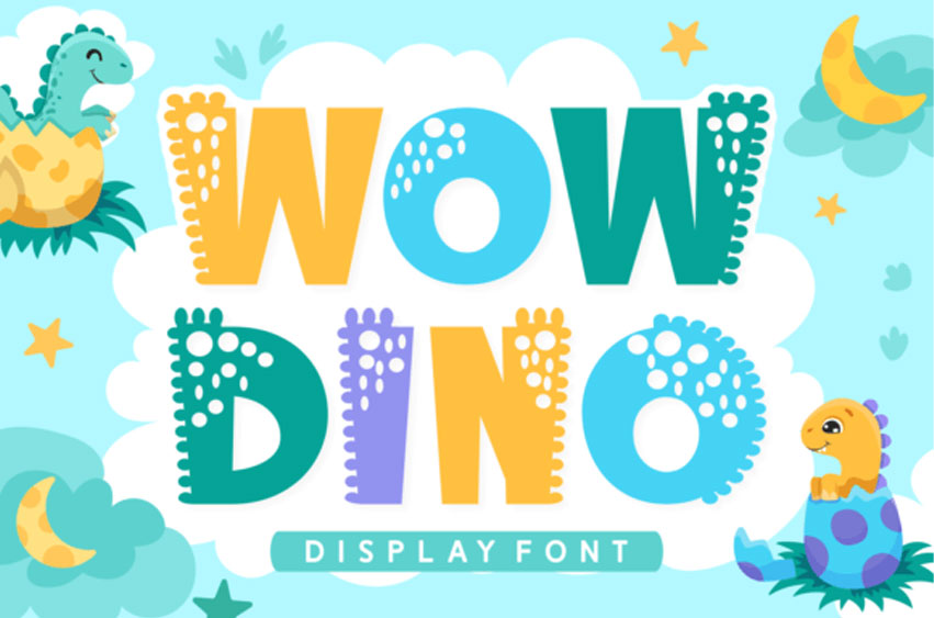 Wow Dino Font